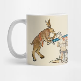 Medieval Murder Rabbit Mug